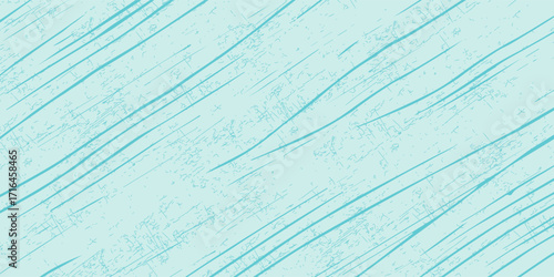 Grain wood image texture on blue cyan board background. Mint green Solid paper abstract simple art good modern illustrations