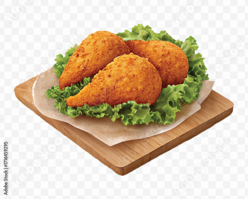 realistic 3d delicious fast food icons (fried chicken,  pizza slice , french fries ) set isolated on transparent background