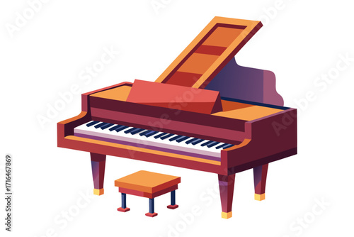 piano keys and piano