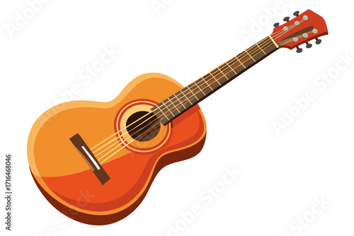 acoustic guitar vector
