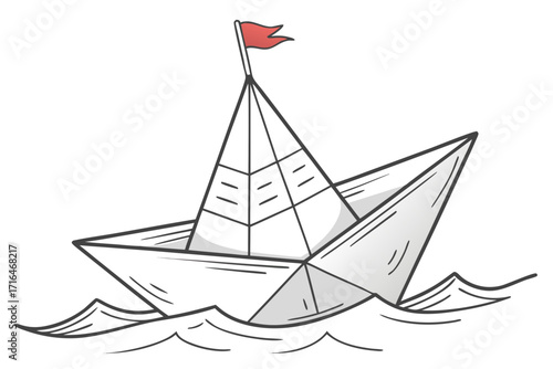 sailing ship vector illustration