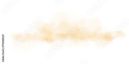 Desert Winds A Whispering Cloud of Sand Crossing the Horizon in a Minimalist Mirage of Natures Motion