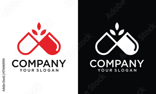 Creative herb medicine icon, natural organic supplements, biologically active additive, thin line symbol on white background - editable stroke vector illustration