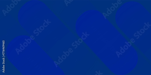 Abstract blue background with glowing geometric lines. Modern blue gradient square shape design. Futuristic technology concept. Suit for brochure, corporate, website, poster, banner,