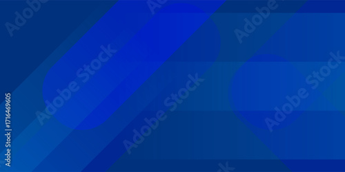 Abstract blue background with glowing geometric lines. Modern blue gradient square shape design. Futuristic technology concept. Suit for brochure, corporate, website, poster, banner,