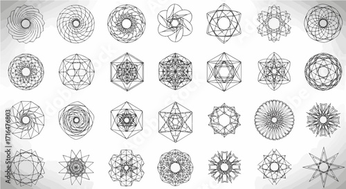 Geometric Patterns Collection Sacred Geometry, Mandalas, and Abstract Designs for Visual Inspiration