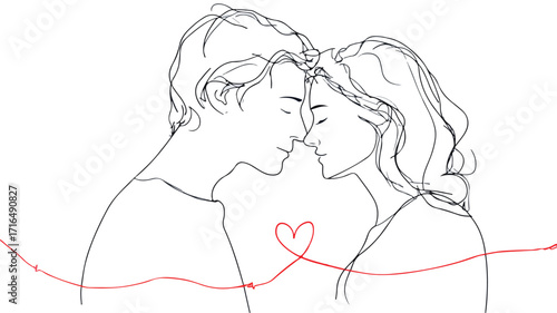 Embracing Love: Couples in Long Distance Relationship Sending Affection