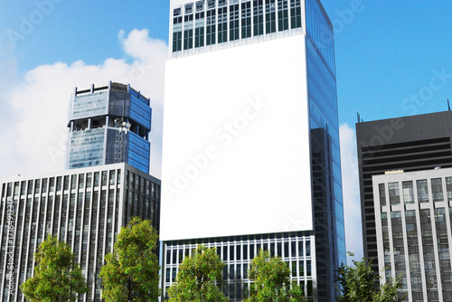 Urban Building Billboard Mockup for Showcasing Your Design to Clients