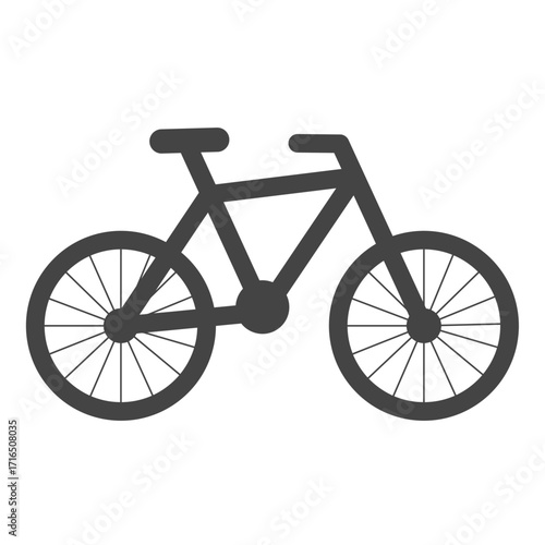 Gray Bicycle Silhouette bike transportation