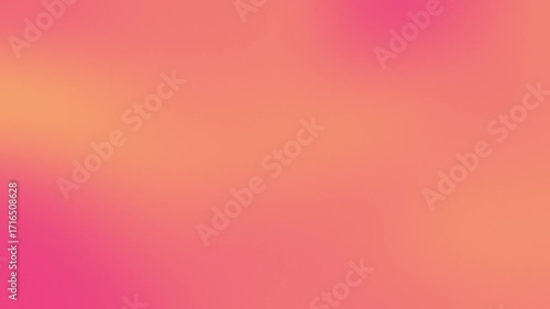 Abstract wallpaper background in seamless loop. Backdrop for advertising and presentation pitch. Pink, and orange colors background animated and blurred
