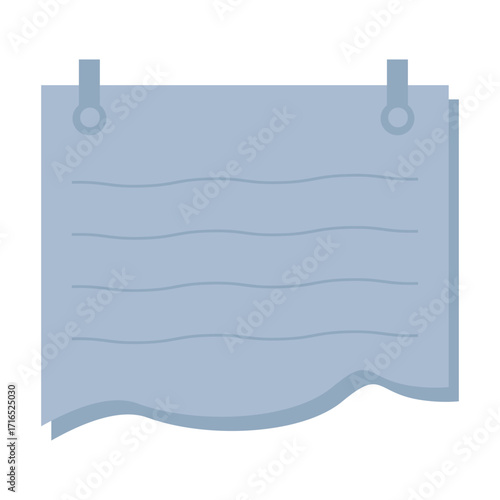 sticky note paper element