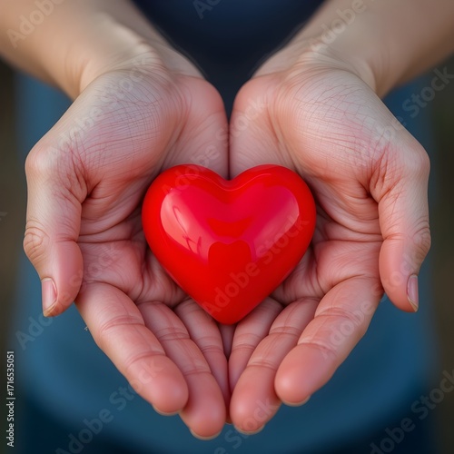 "Heart in hands"Heart in Hands"