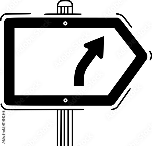 Vector illustration of the road signs
