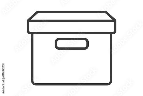 Shelf books icon workspace symbol linear style vector cartoon illustration transparent background ordered set storage organization office furniture concept
