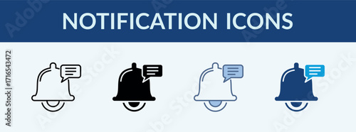 Notification Multiple Style Icon Collection