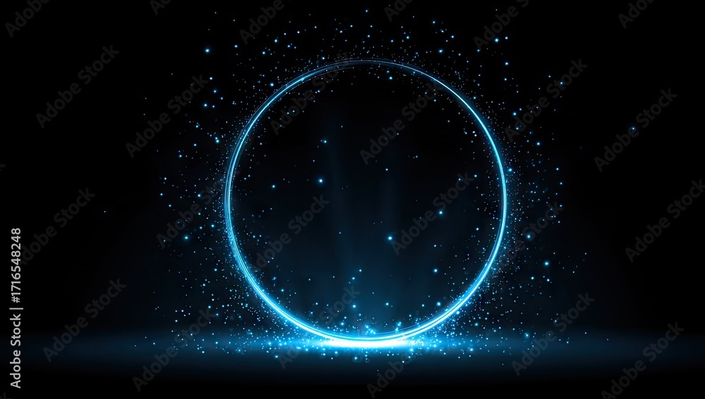 Obraz premium Abstract circle design