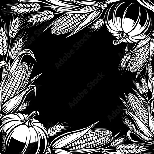 crops photo frame vector