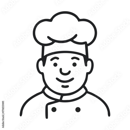 Chef logo design template