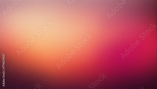 Rough Grunge Grainy Noised Blurred Color Gradient Pink Peachy Red Orange Color Gradient Background Dark Abstract Backdrop Banner Poster Card Wallpaper Website Header Design