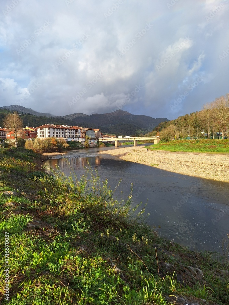 Obraz premium Río Sella