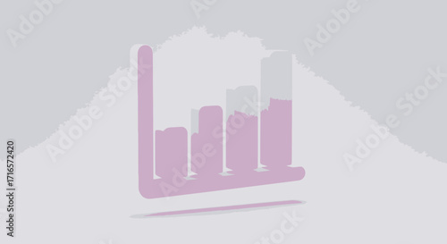 Festive Christmas pattern with red and green ornaments on white background.