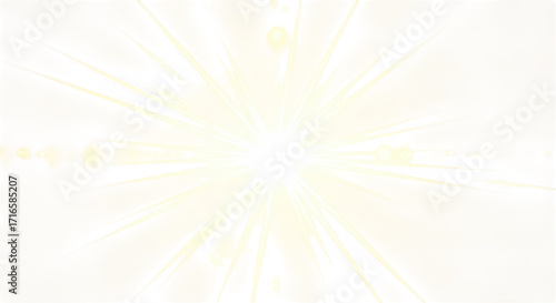 Brilliant starburst of light emanating from a central bright source against a dark background