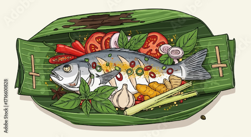 Indonesian food Fish sauce 