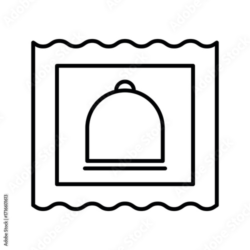 a condom contraceptive outline icon