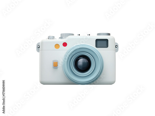  Camera  icon. 3D isolated on transparent background, Clipart png