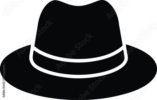 Hat Cap Silhouette Vector Art Illustration