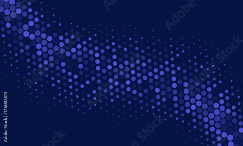 Dot white blue wave light screen gradient texture background. Abstract technology big data digital background. vector eps 10