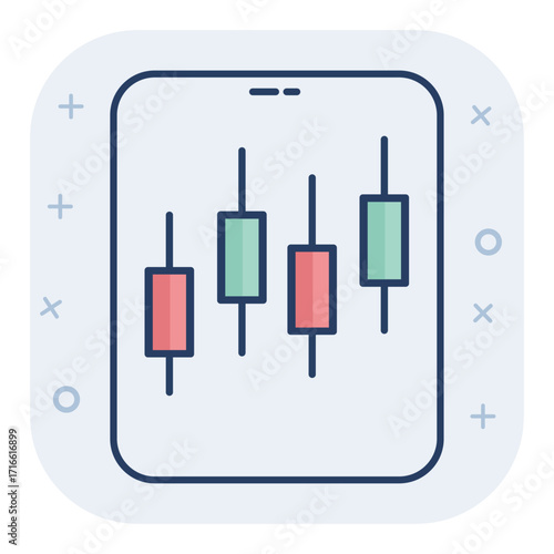 Investment and stock exchange online trading concept.