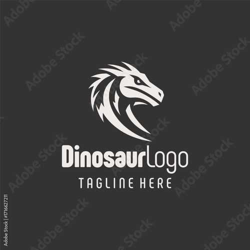 Original Dinosaur Branding Logo Design