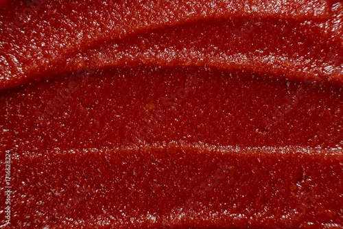 Fotografía Thick Tomato Paste Macro Texture