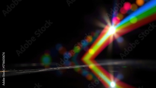 abstract colorful lights