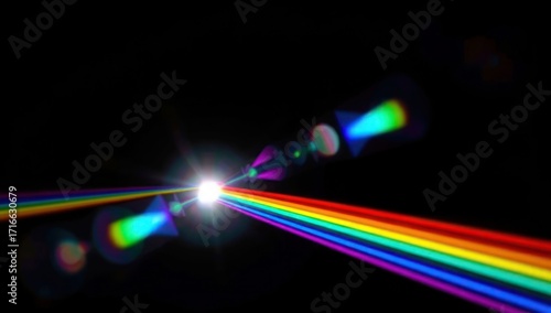 abstract colorful lights background