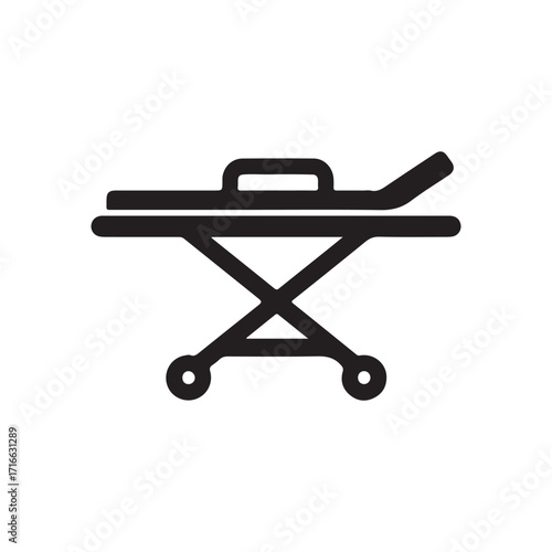 Medical Stretcher Icon