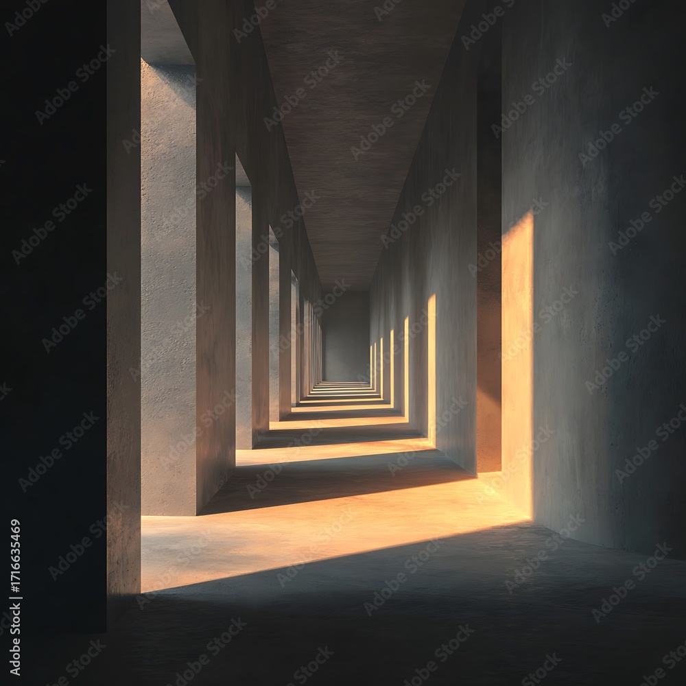 Fototapeta premium stairway to the light