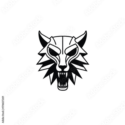 Witcher Logo Icon Illustrator Vector