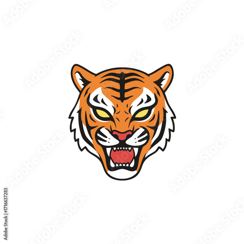 TIger Logo Icon Illustrator Vector