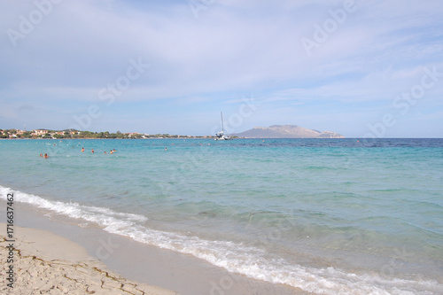 Sardinia sea and beach, Sardegna italia