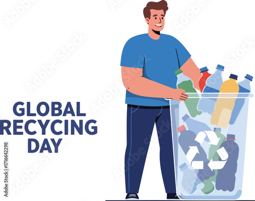 Global Recycling Day Poster For A Better Planet