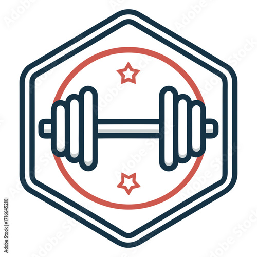 vector illustration of fitness logo