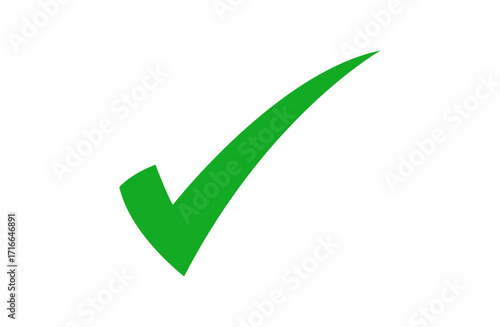 Free Download Bright Green Tick Symbol Vector for Accepted, Approved, and Confirmed Choice - GFXLoad