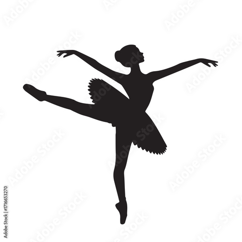 Ballet Dancer "Dance with Grace" Vector