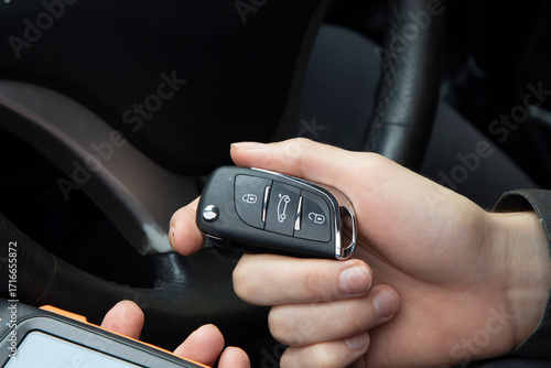 Production of car keys, Programming of car keys and repair