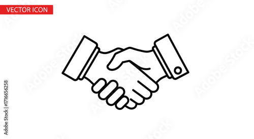 Successful partnership handshake symbolizing trust and collaboration for business deals and agreements, an excellent symbol for corporate success and unity