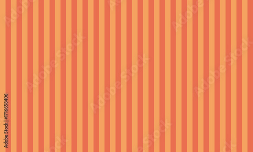 Seamless Vertical Stripes Pattern Featuring Warm Orange Hues and Subtle Contrasts