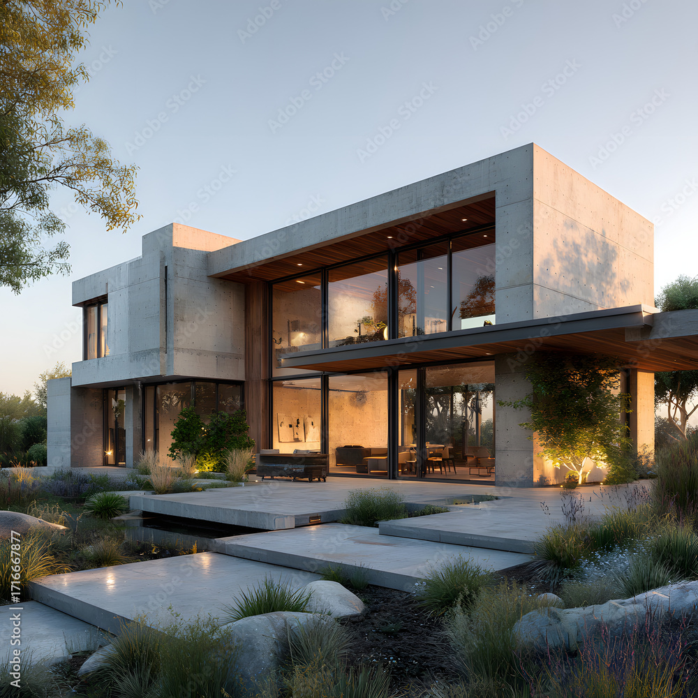 Fototapeta premium modern house