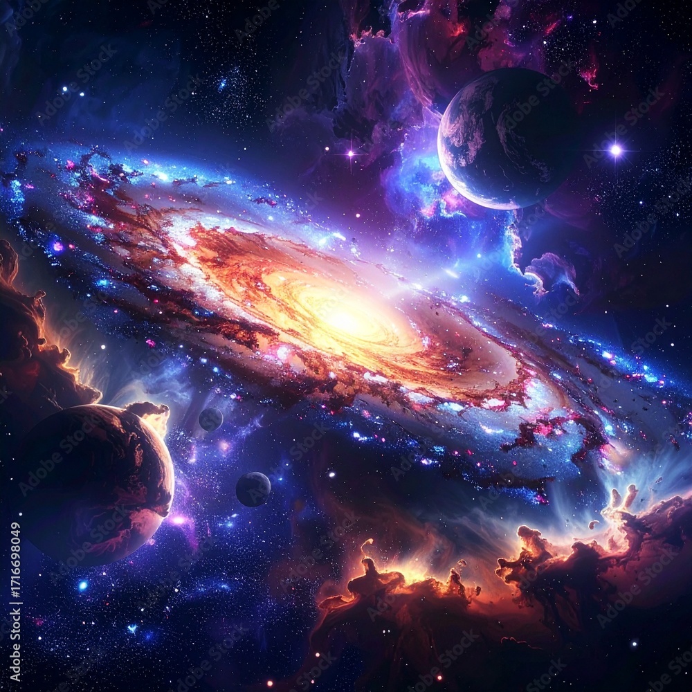 Fototapeta premium space of space